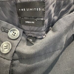 The Limited Charcoal Drew Fit Trousers